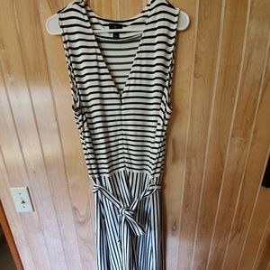 NWT Striped Jumpsuit